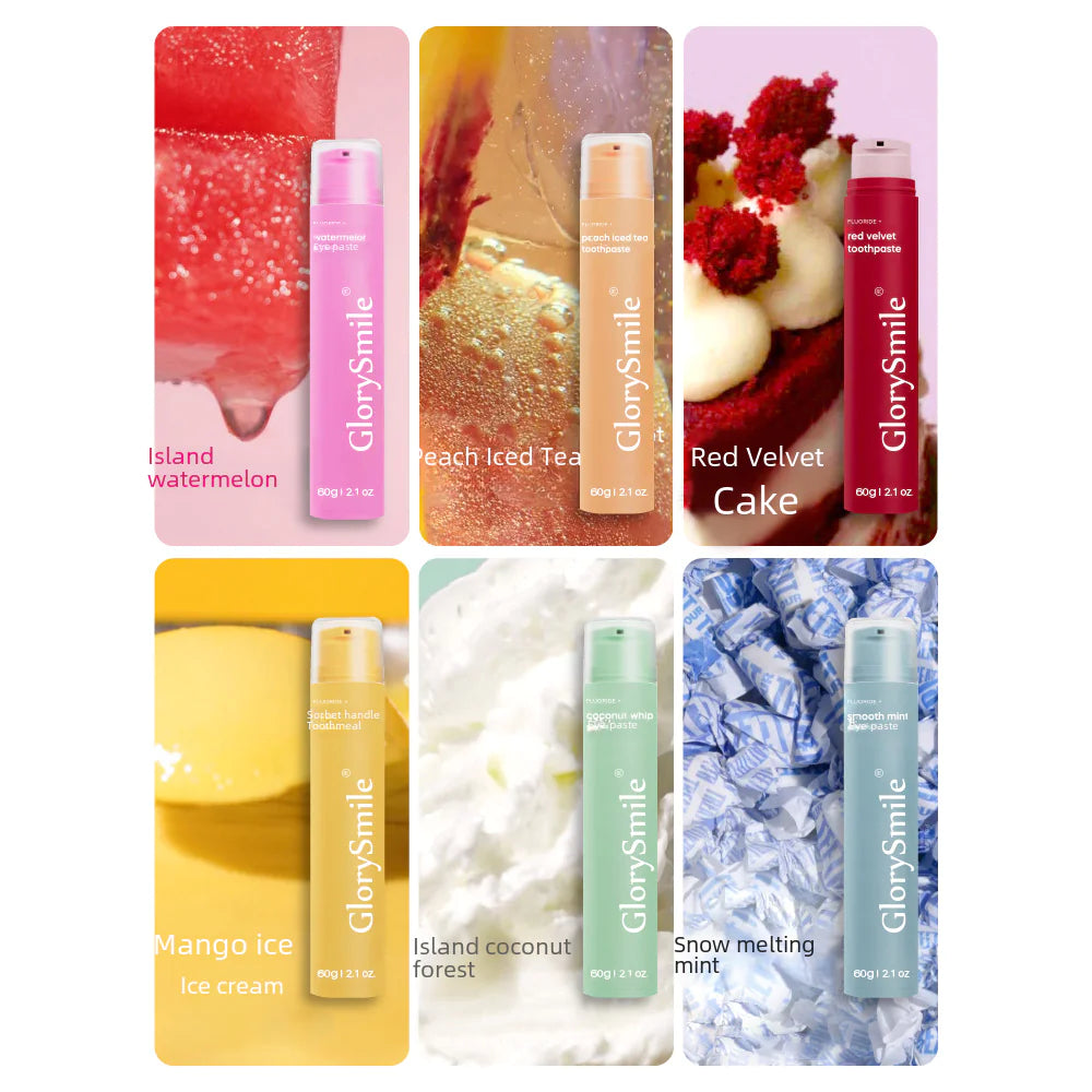 Fruit Flavor Toothpaste for Kids - Whitening & Fresh Breath