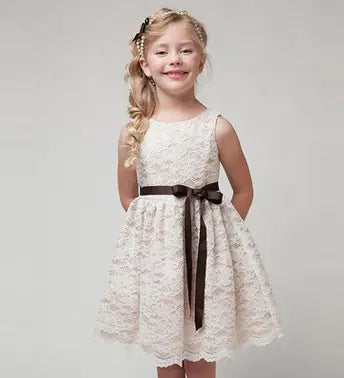 Princess Lace Dress - Korean Kids' Fashion for Girls