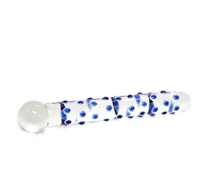 Glass Crystal Dildo Ice Fire Stick for Women