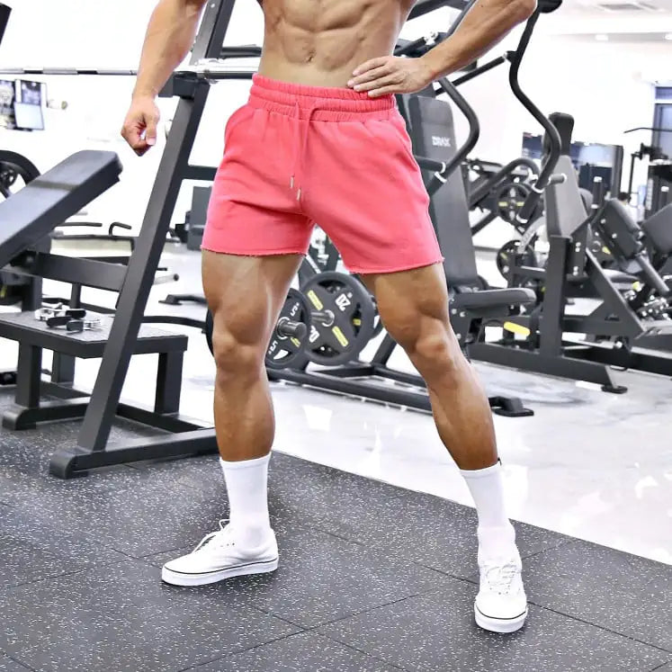 Men's Fashion Casual Solid Stretch Color Shorts