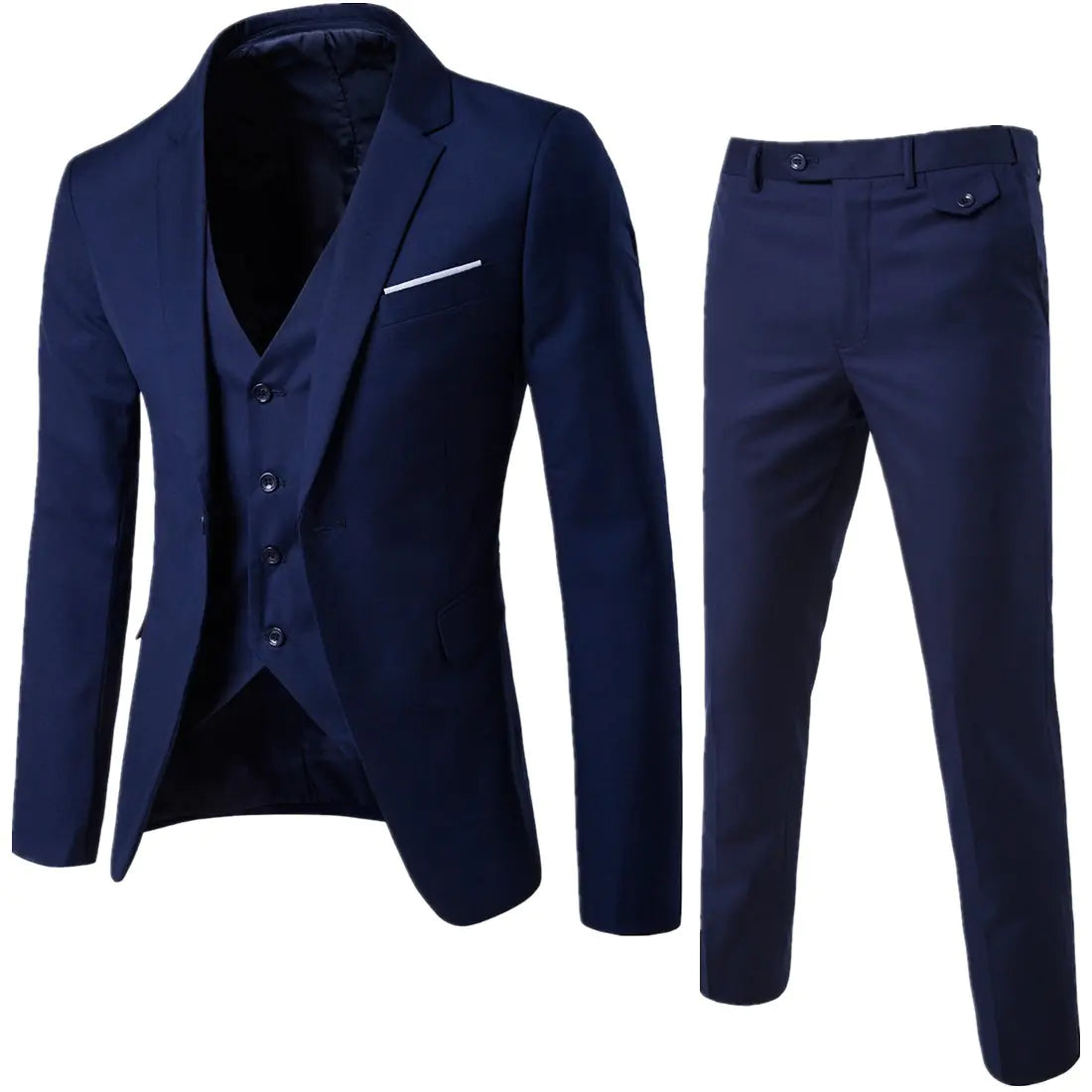 Casual Suit for Business and Wedding Attire