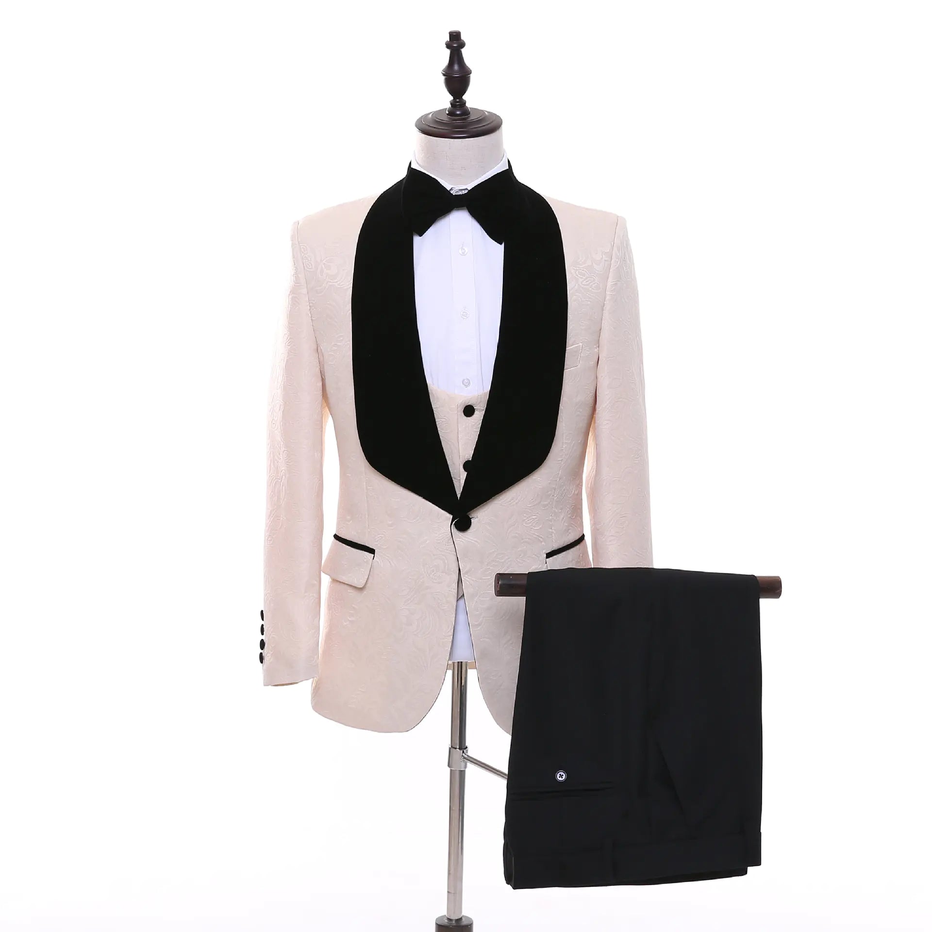 Men's 3-Piece Suit Set for Weddings and Events