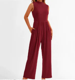 WOLFF Elegant Formal Jumpsuit with Pockets (One Piece)