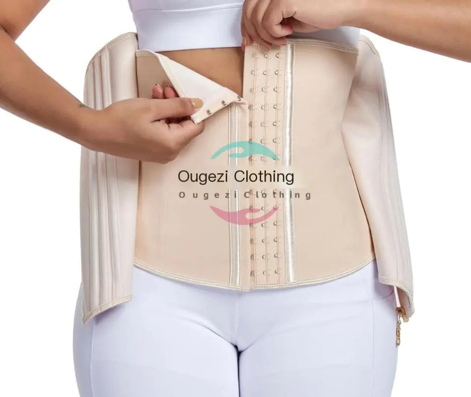Seamless Waist Shaper with Adjustable Support for Postpartum