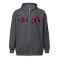 Unisex Heavy Blend Zip Hoodie | R&J Hat Off collection Brand