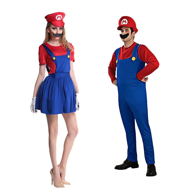 Mario Costume Dress for Kids - Cosplay and Halloween