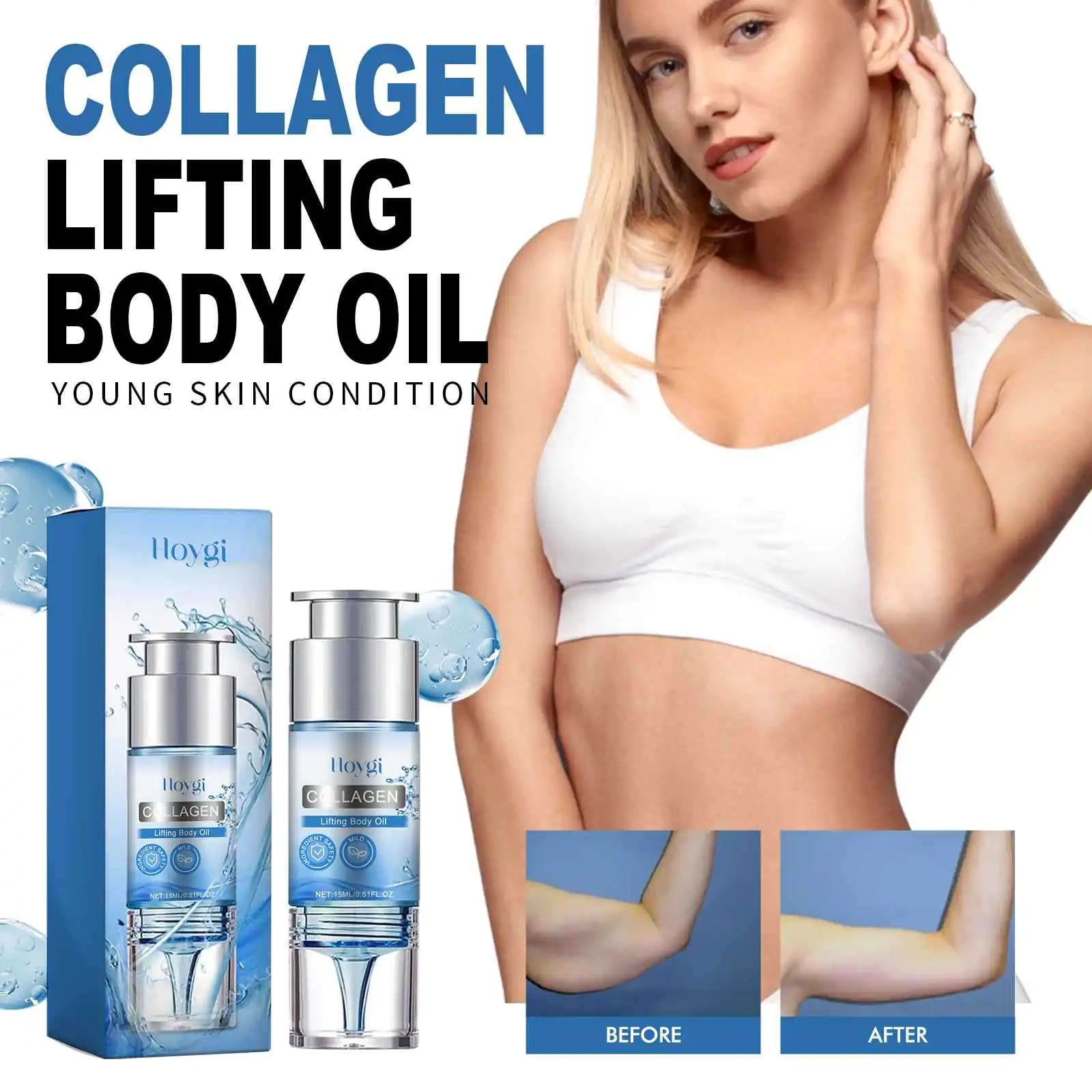 Hoygi Collagen Body Care Oil for Firming and Smoothing