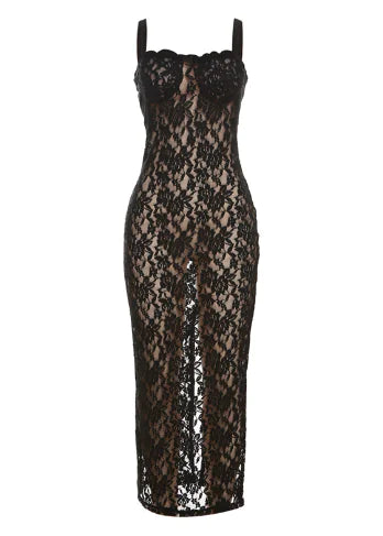 Perspective Dress, Spaghetti Strap Dress, Dress