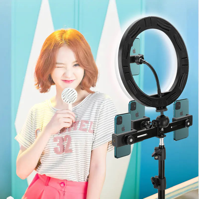 10-Inch Ring Light for Live Streaming and Selfies