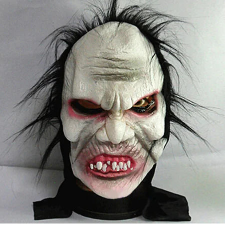 Horror Zombie Face Mask - Scary Halloween Costume