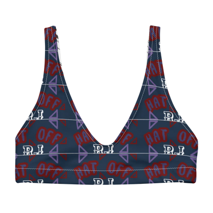 Eco Chic Recycled Padded Swim Top