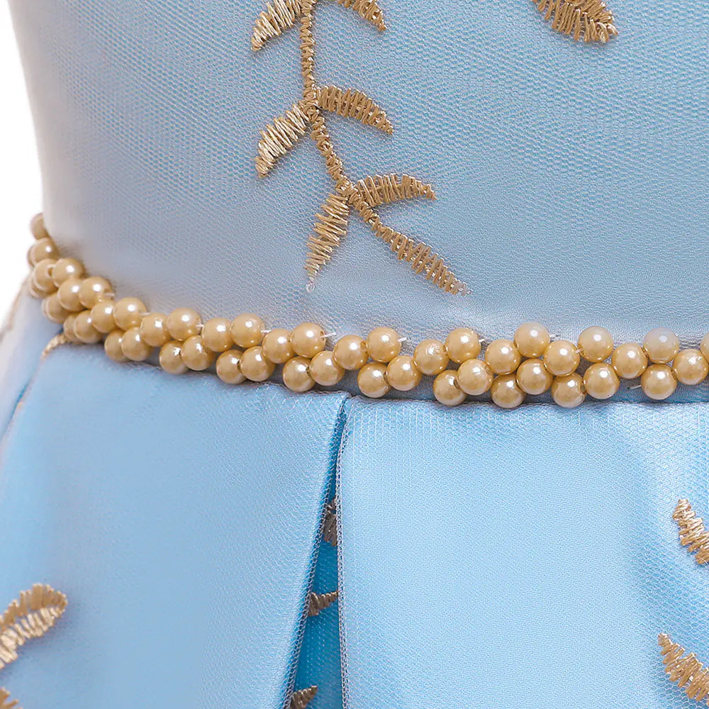 Halloween Dress with Sequins and Embroidery for Kids