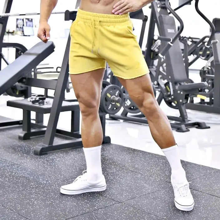 Men's Fashion Casual Solid Stretch Color Shorts
