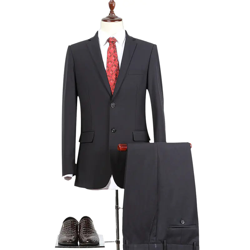 Men's Custom Suit Set for Spring - Business Attire