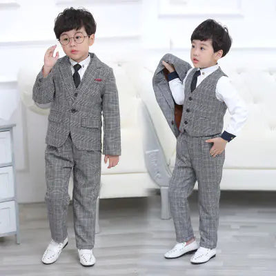 Boys' 3-Piece Winter Suit for Weddings and Events