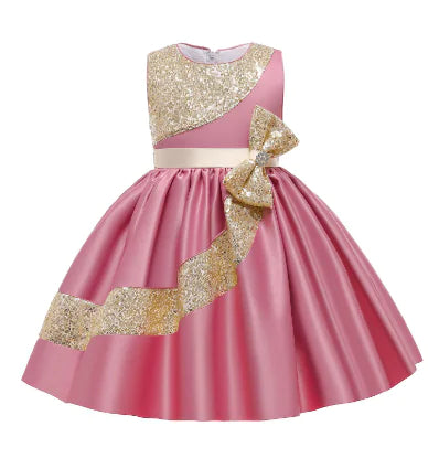 Girls Piano Performance Dress - Flower Girl Dress