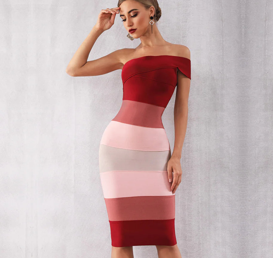 Strap Dress, Sexy Bandage Dress, Women's Dress