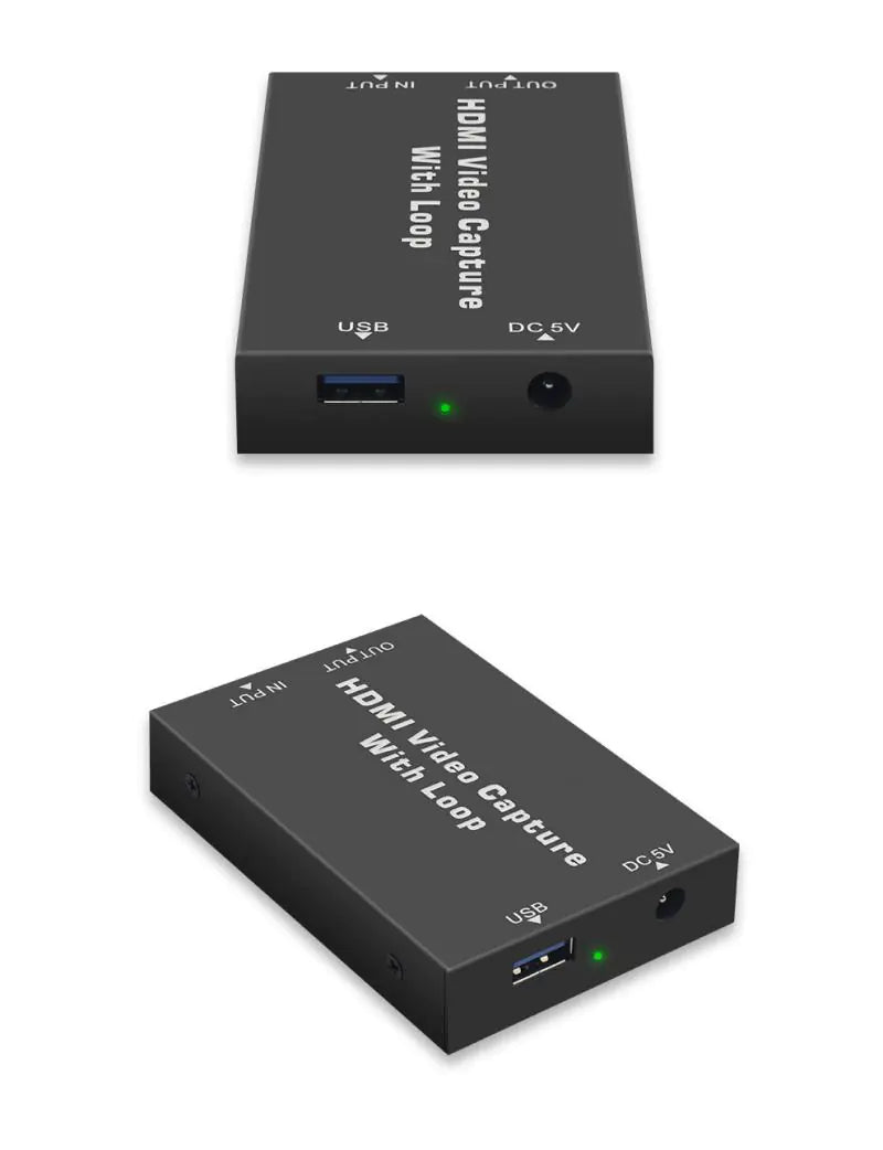 4K HDMI Capture Card for Gaming Live Streaming