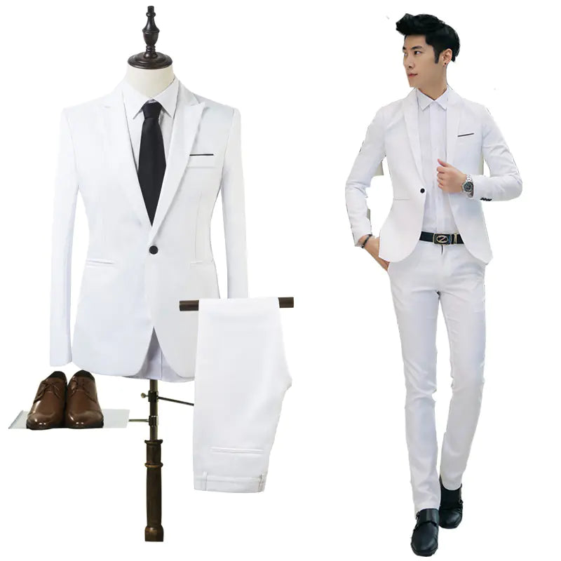 Business Suit Set for Weddings and Formal Events
