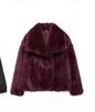 Women's Faux Fox Fur Coat