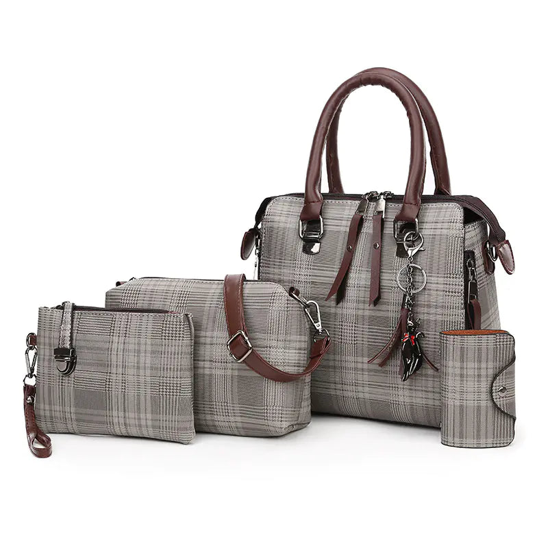 Four-Piece Women's Mother Handbag Set