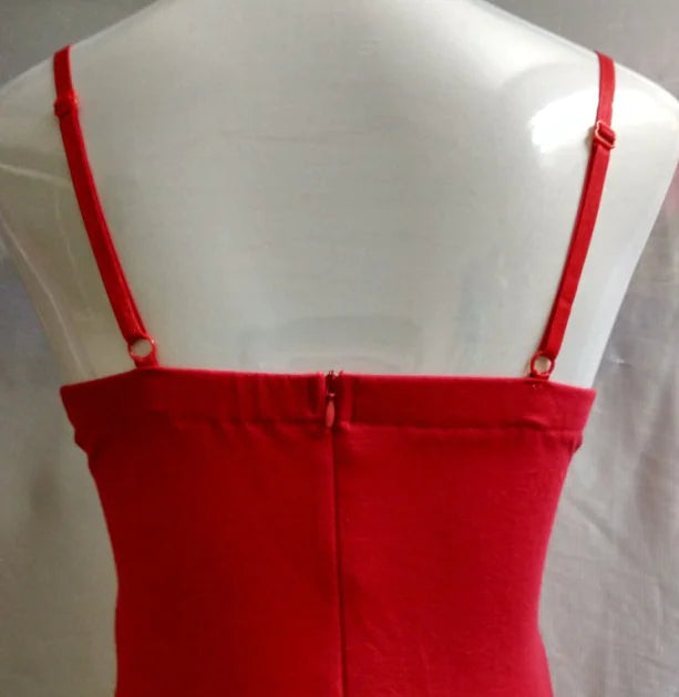 Strapless Bodycon Dress for Nightclub Wear