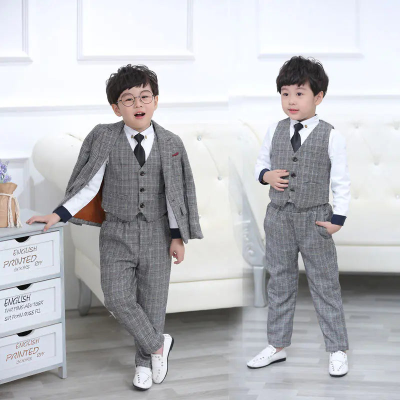 Boys' 3-Piece Winter Suit for Weddings and Events
