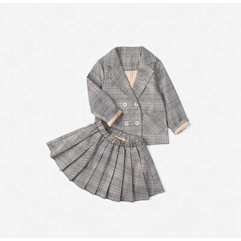 Girls' Suit Set - Children's Formal Wear Outfit