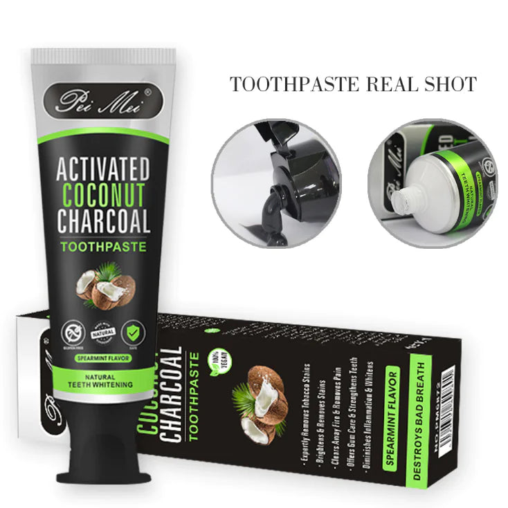 Bamboo Charcoal Toothpaste for Stain Removal and Care