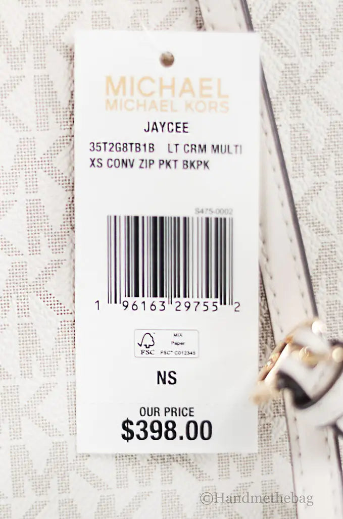 Michael Kors Jaycee Mini XS Shoulder Backpack