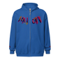 Unisex Heavy Blend Zip Hoodie | R&J Hat Off collection Brand