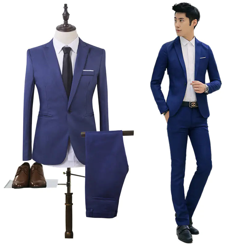 Business Suit Set for Weddings and Formal Events