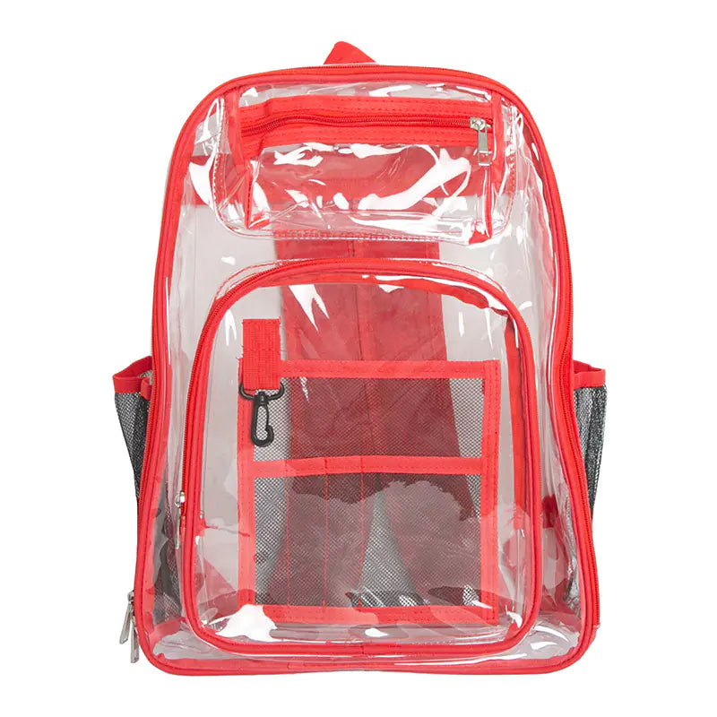 Fashion PVC Transparent Backpack for Men and Women