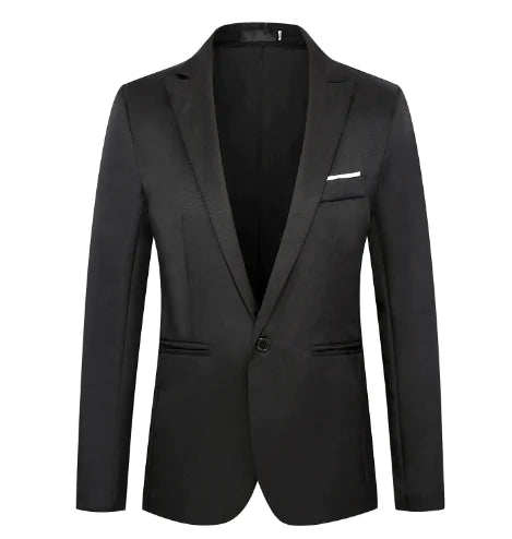 Men's Casual Blazer for Business and Formal Wear
