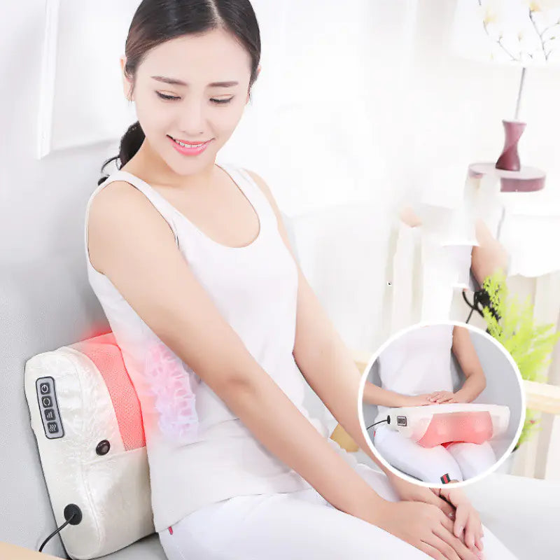 Electric Neck and Shoulder Massager Pillow