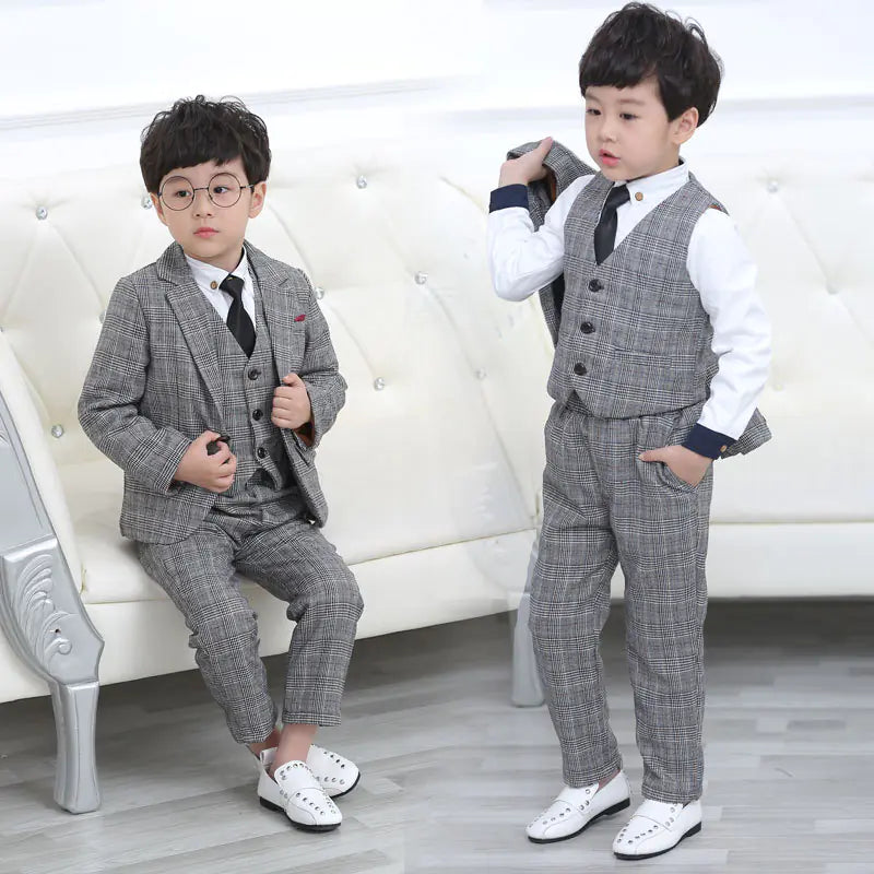 Boys' 3-Piece Winter Suit for Weddings and Events