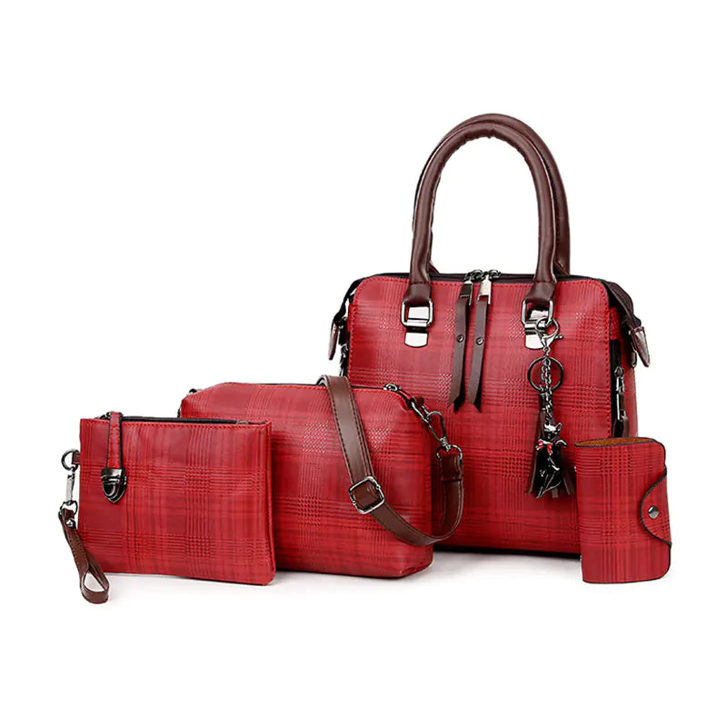 Four-Piece Women's Mother Handbag Set