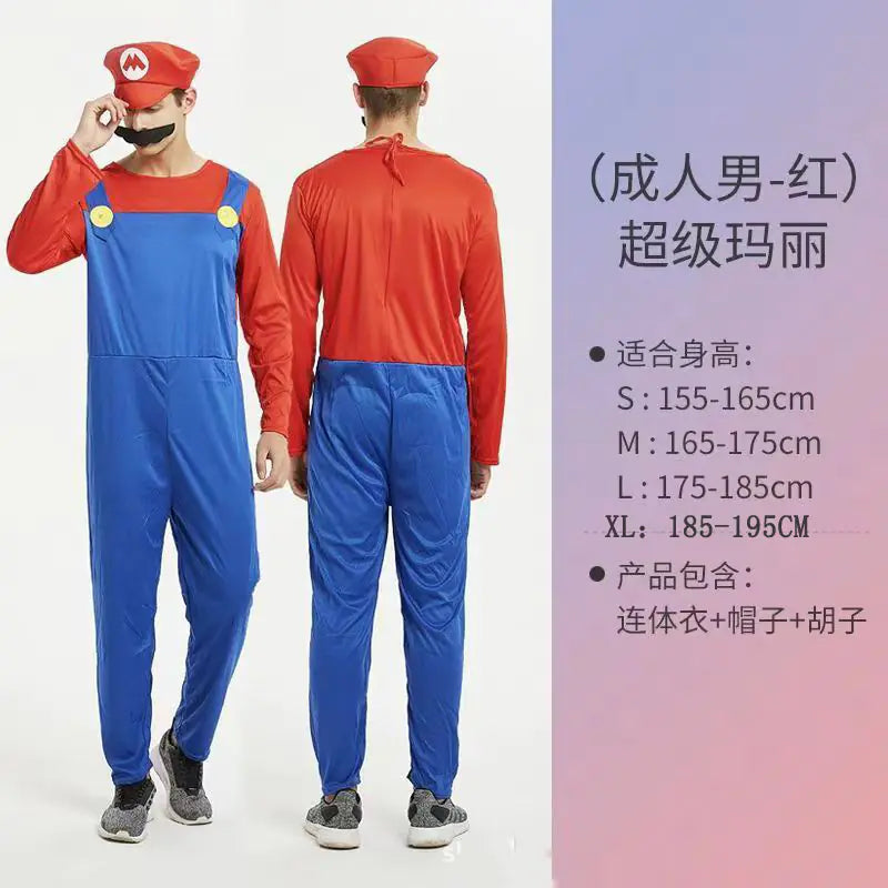 Mario Costume Dress for Kids - Cosplay and Halloween