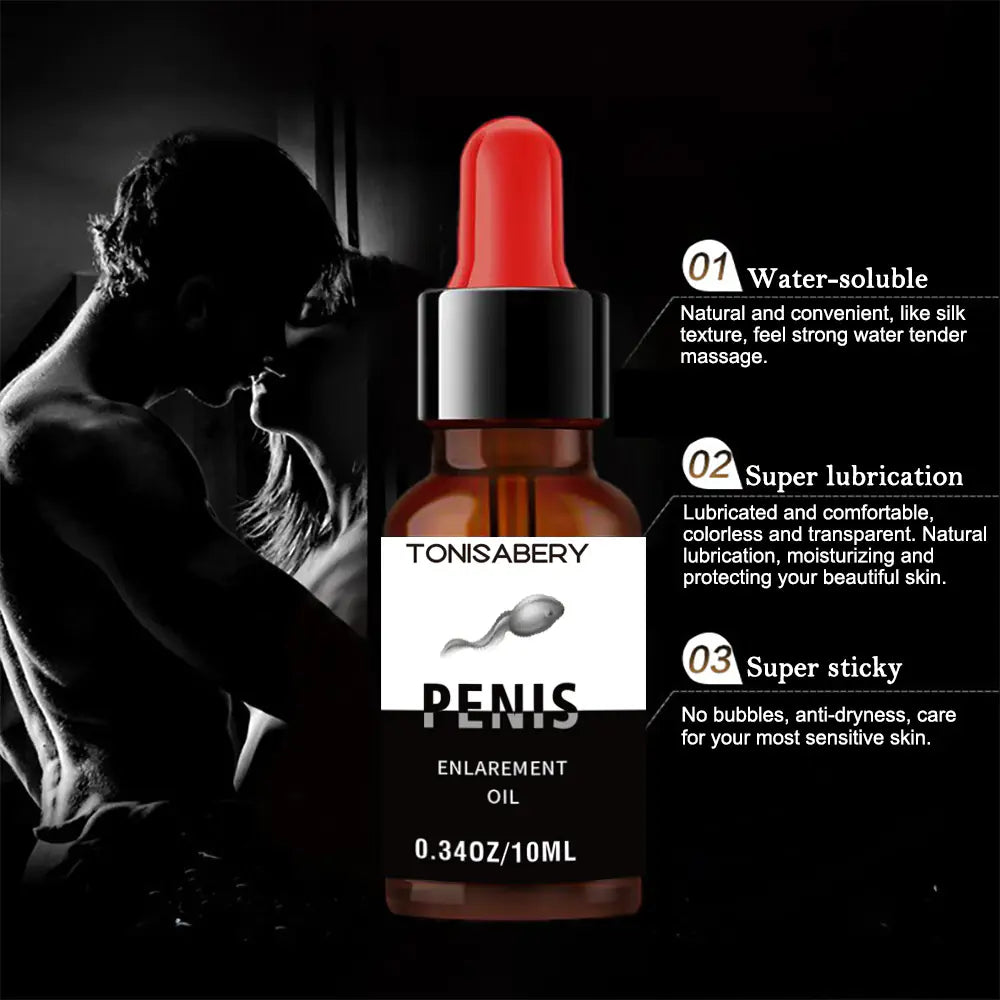 Men's Intimate Massage Oil 10ml for Couples Care