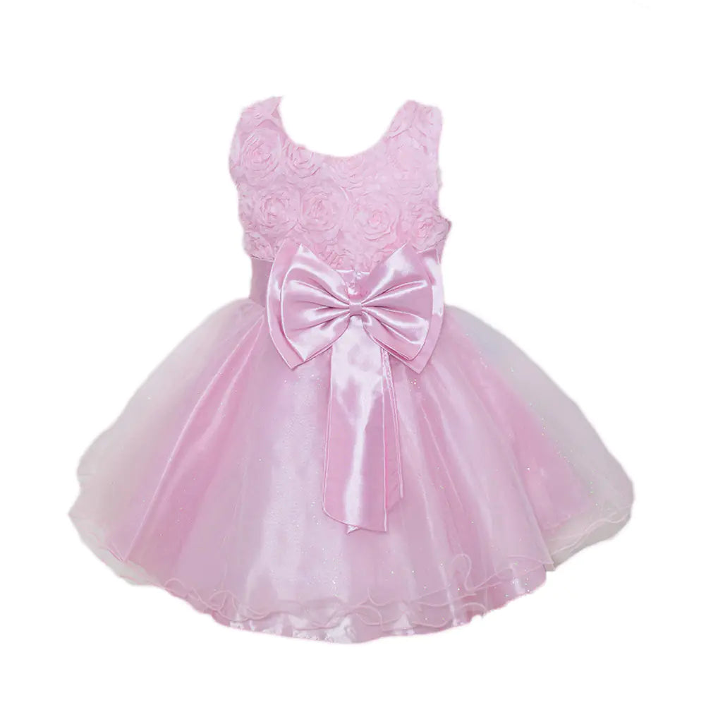 Summer Korean Style Floral Princess Dress for Kids