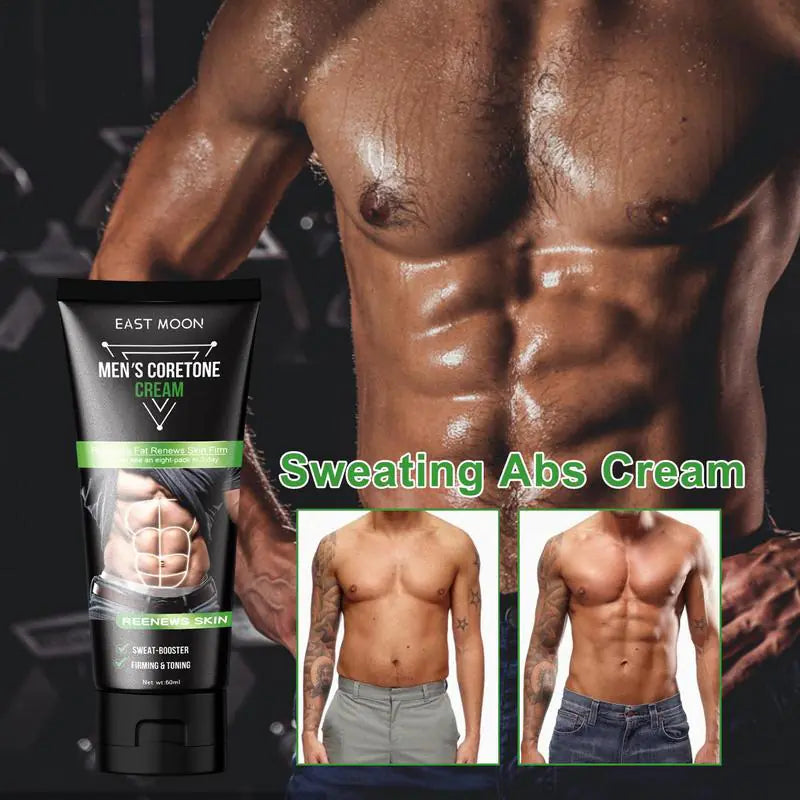 East Moon Men's Abs Cream for Muscle Firming and Care
