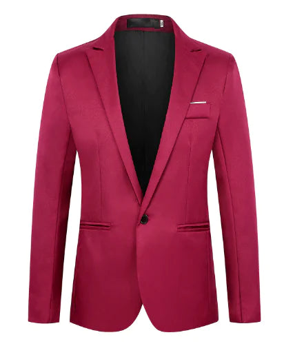 Men's Casual Blazer for Business and Formal Wear