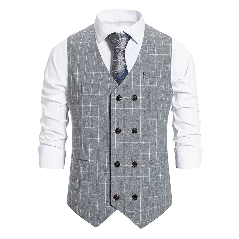 Four Seasons Luxury Men's Vest for Casual Business Wear