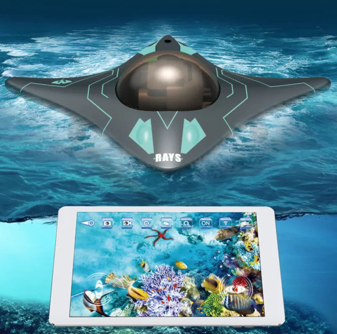 Remote Control Underwater Camera Boat – Rose&Jeffteco