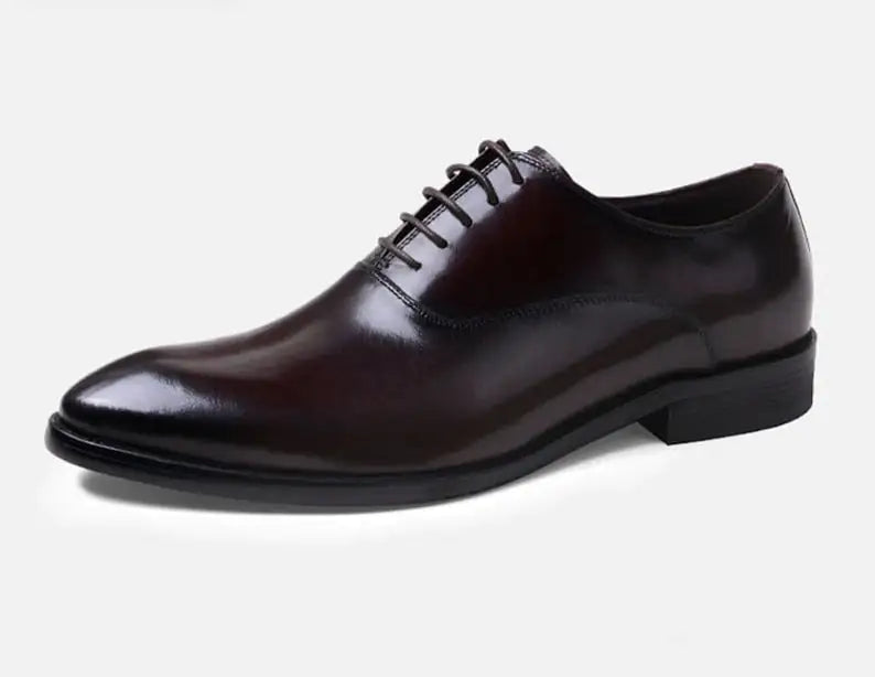 R&J Luxury Italian Style Oxford Dress Shoes