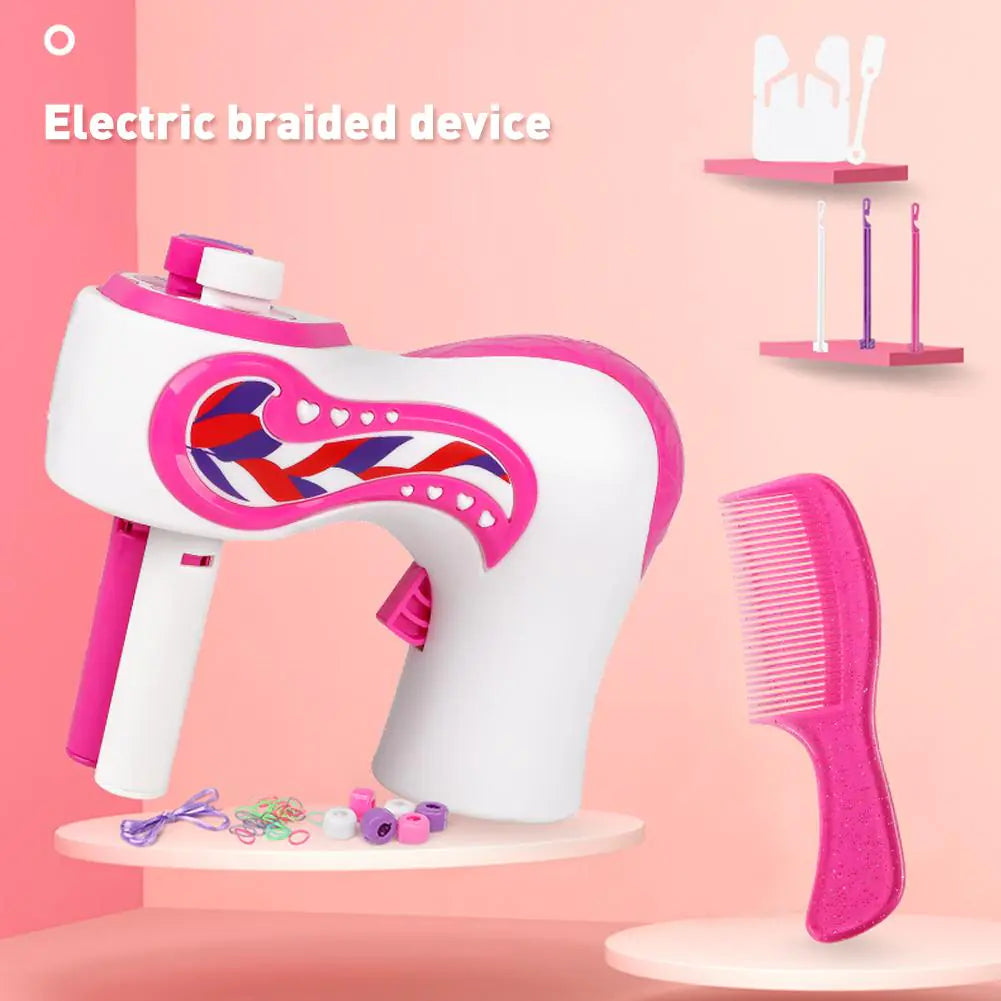 Electric Braiding Tool for Kids' Hair Styling