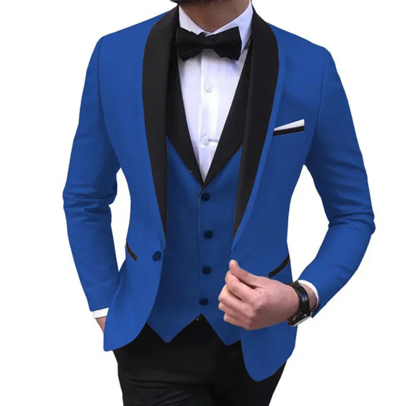 Plus Size Men's Tailored Suit 3-Piece Set