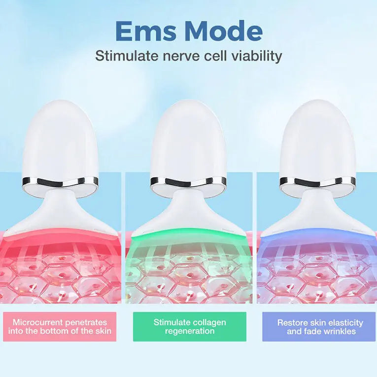 New EMS Microcurrent Neck Massager for Wrinkle Care