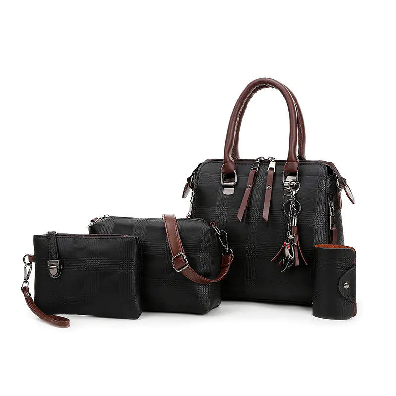Four-Piece Women's Mother Handbag Set