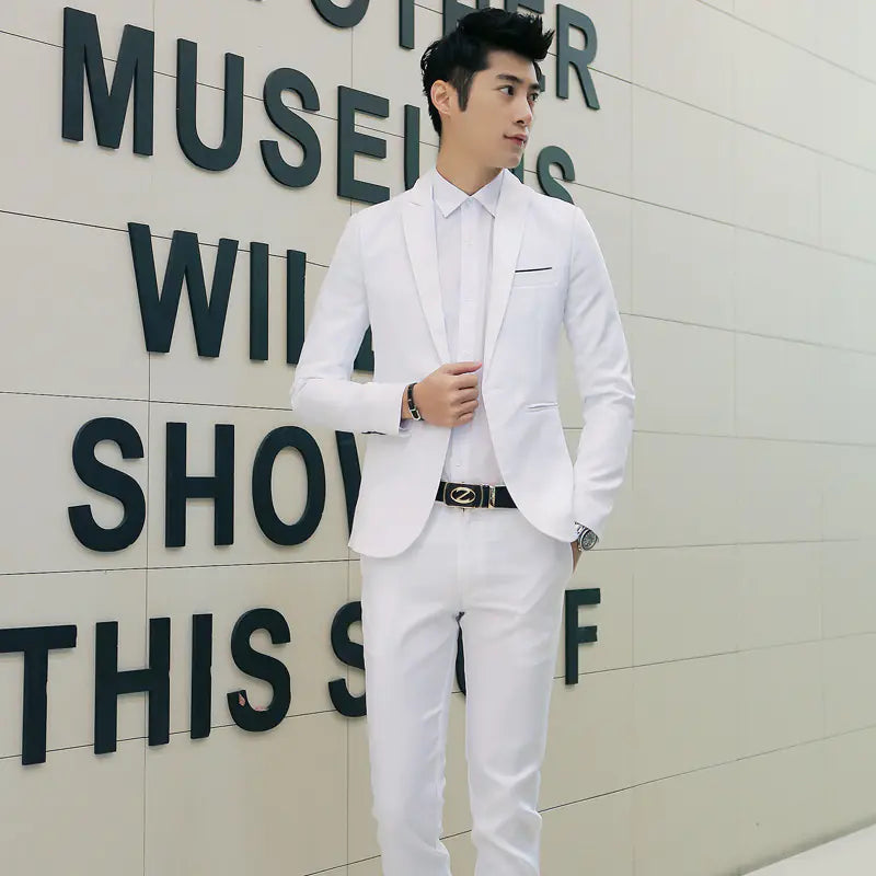 Business Suit Set for Weddings and Formal Events